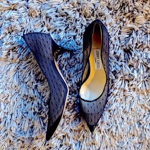 Jimmy Choo Dotted Sheer Pump